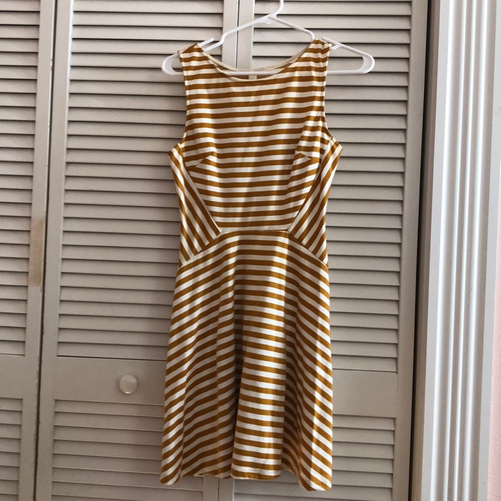 Skater style sleeveless dress